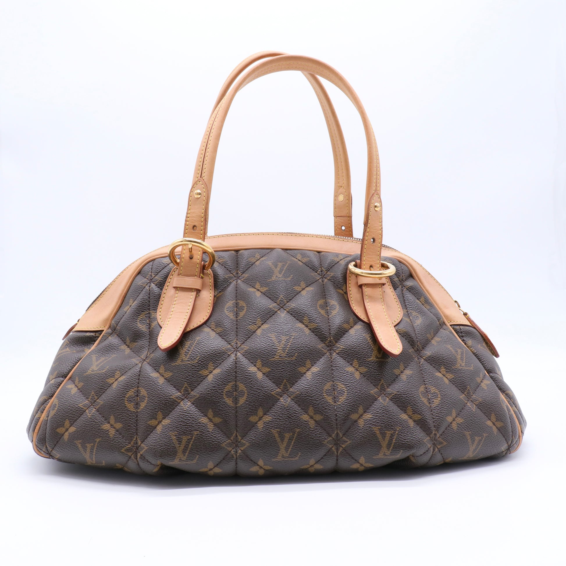 Bowling Bag Monogram Etoile Monogram Canvas Monogram Brown twins
