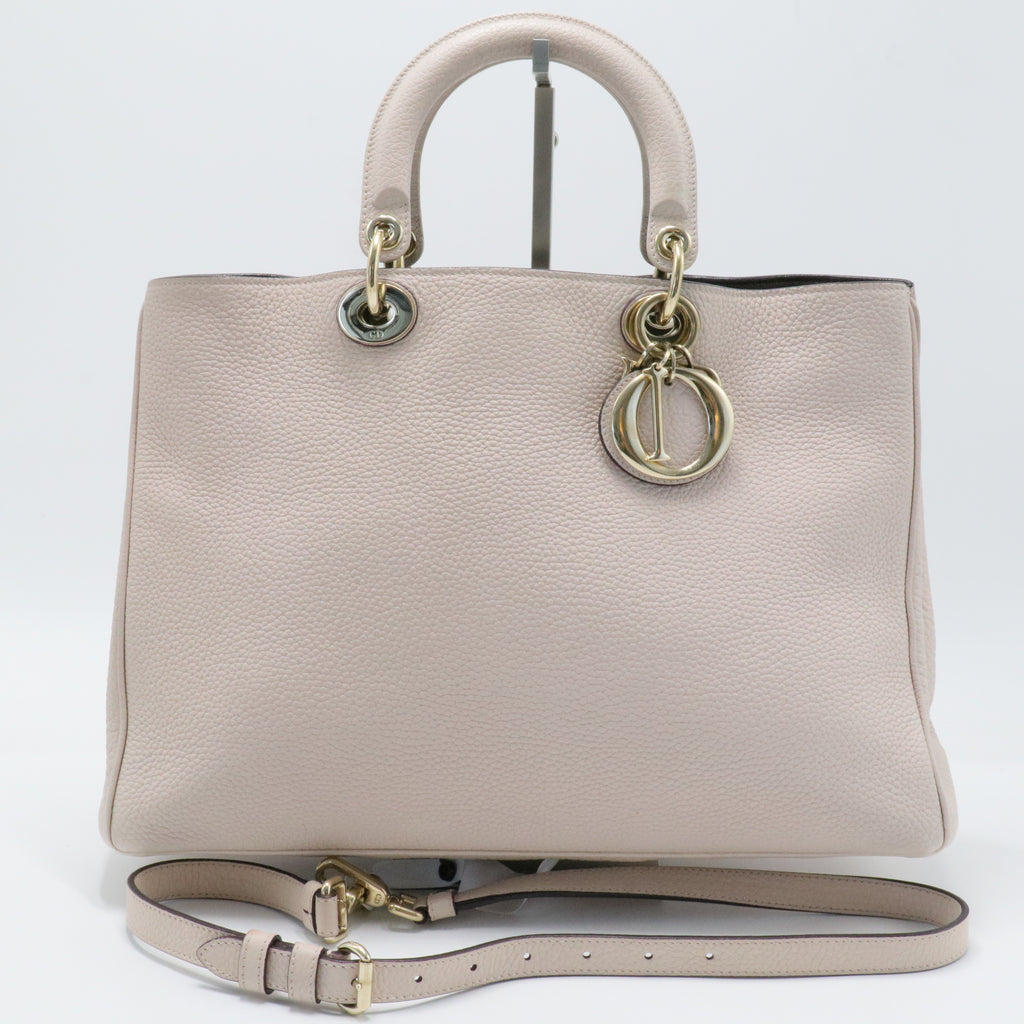 Diorissimo Tote Pebbled Leather Large