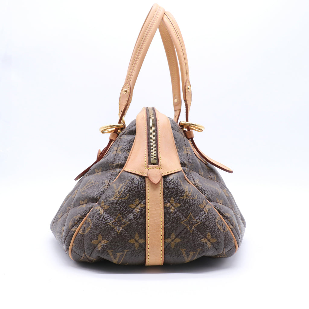 Bowling Bag Monogram Etoile Monogram Canvas Monogram Brown twins