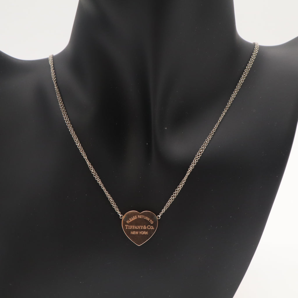 Tiffany & Co. Paloma Picasso Hammered Heart Pendant LDZ166