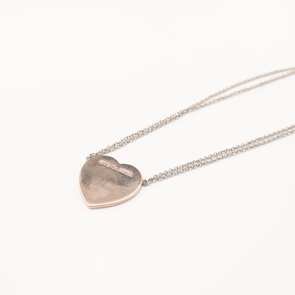 Tiffany & Co. Paloma Picasso Hammered Heart Pendant LDZ166