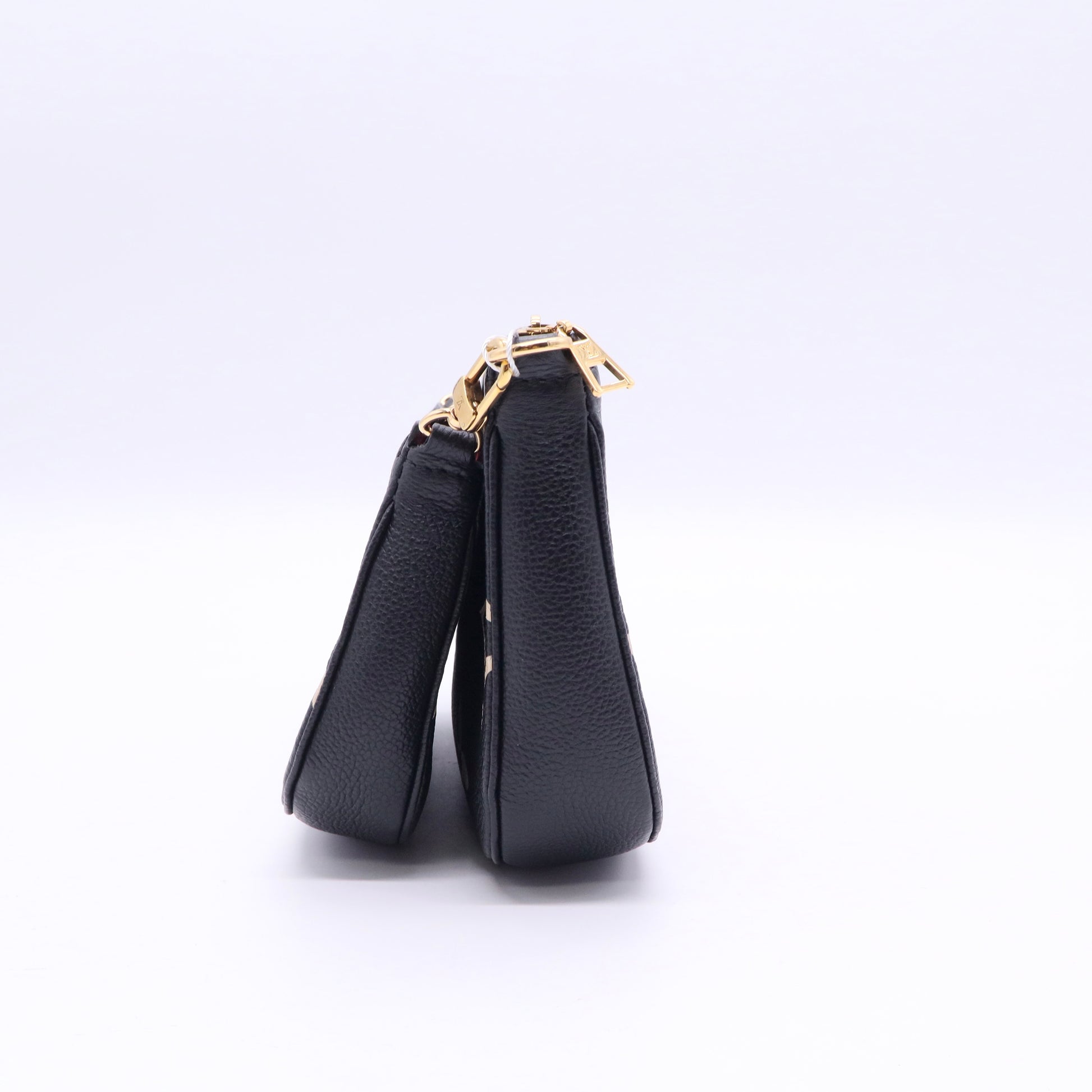 Bi-Color Black/Cream Monogram Empreinte Leather Multi Accessories Pochette Bag twins LDJ3348