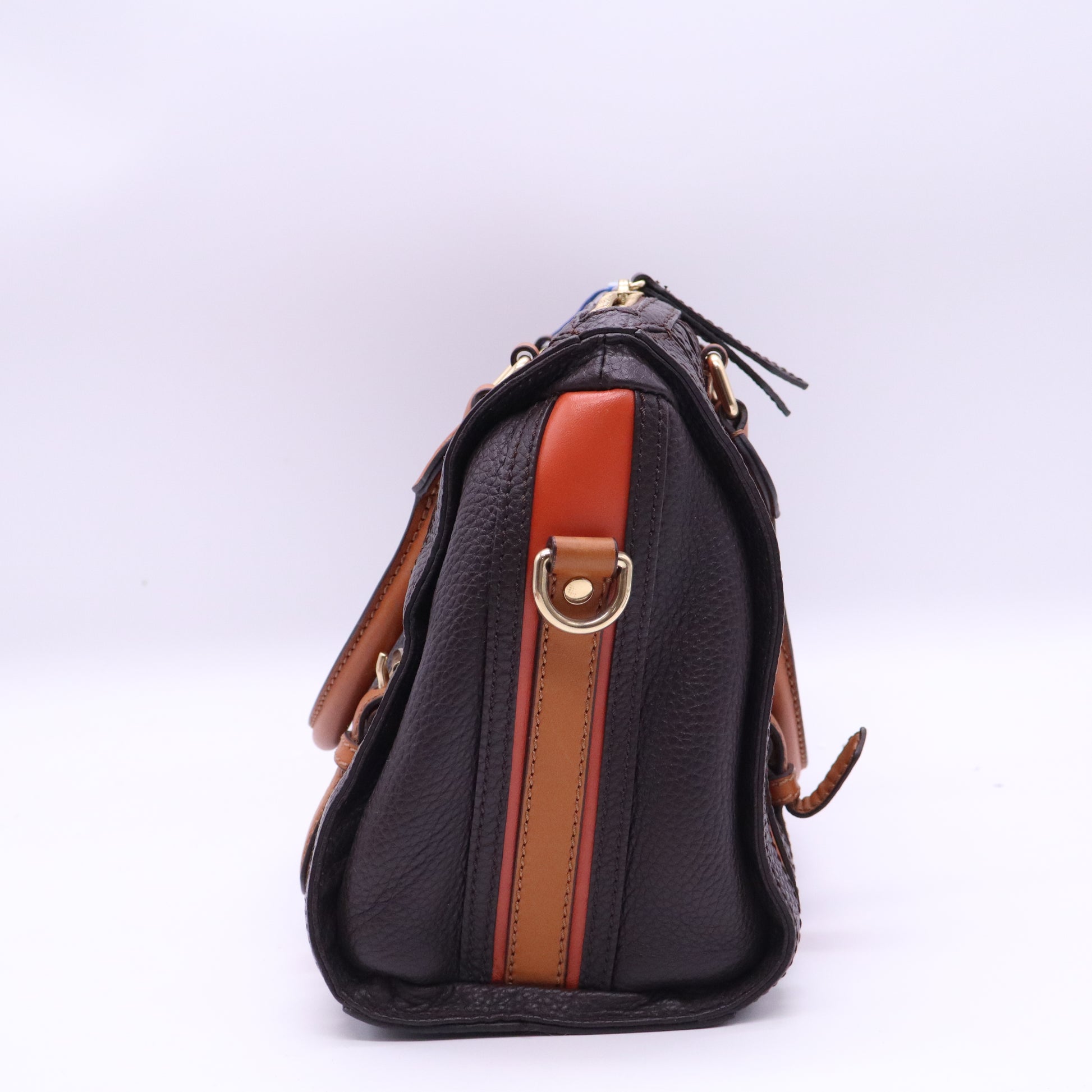 Alchester Bowling Bag Leather Medium  B21485