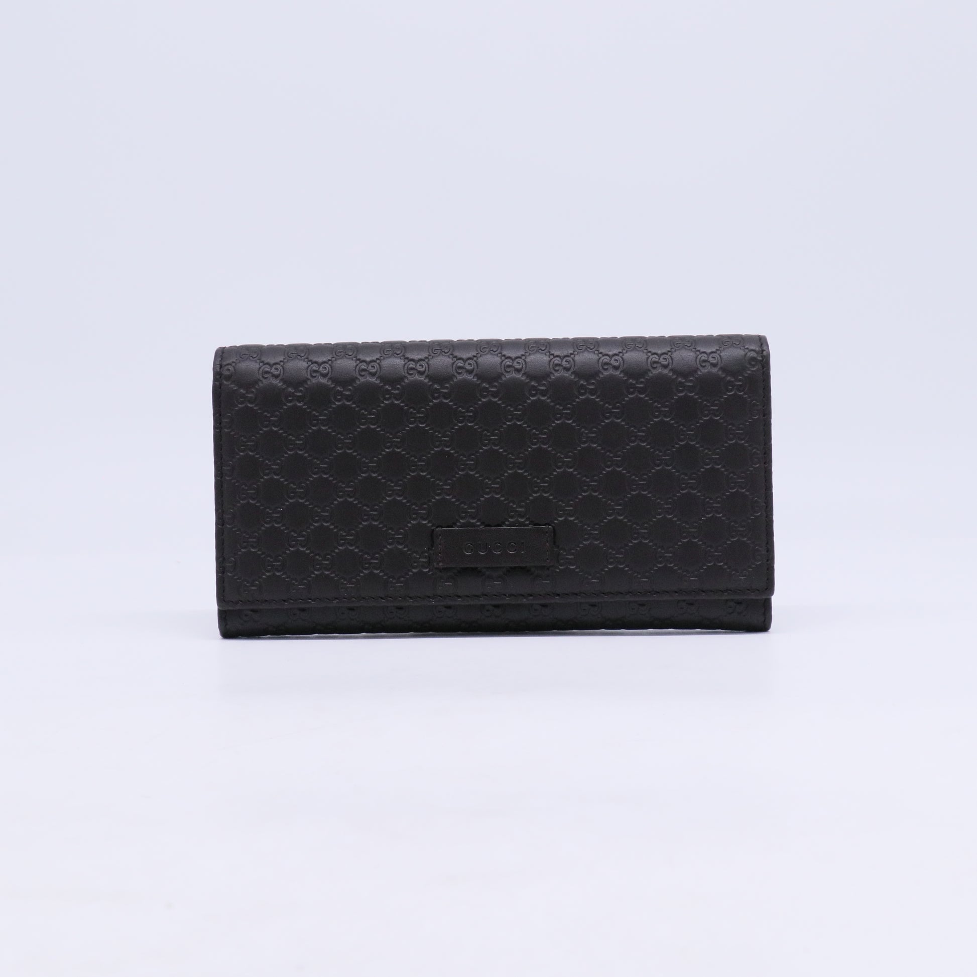 Gucci Women's GG Microguccissima Leather Continental Flap Wallet W21239