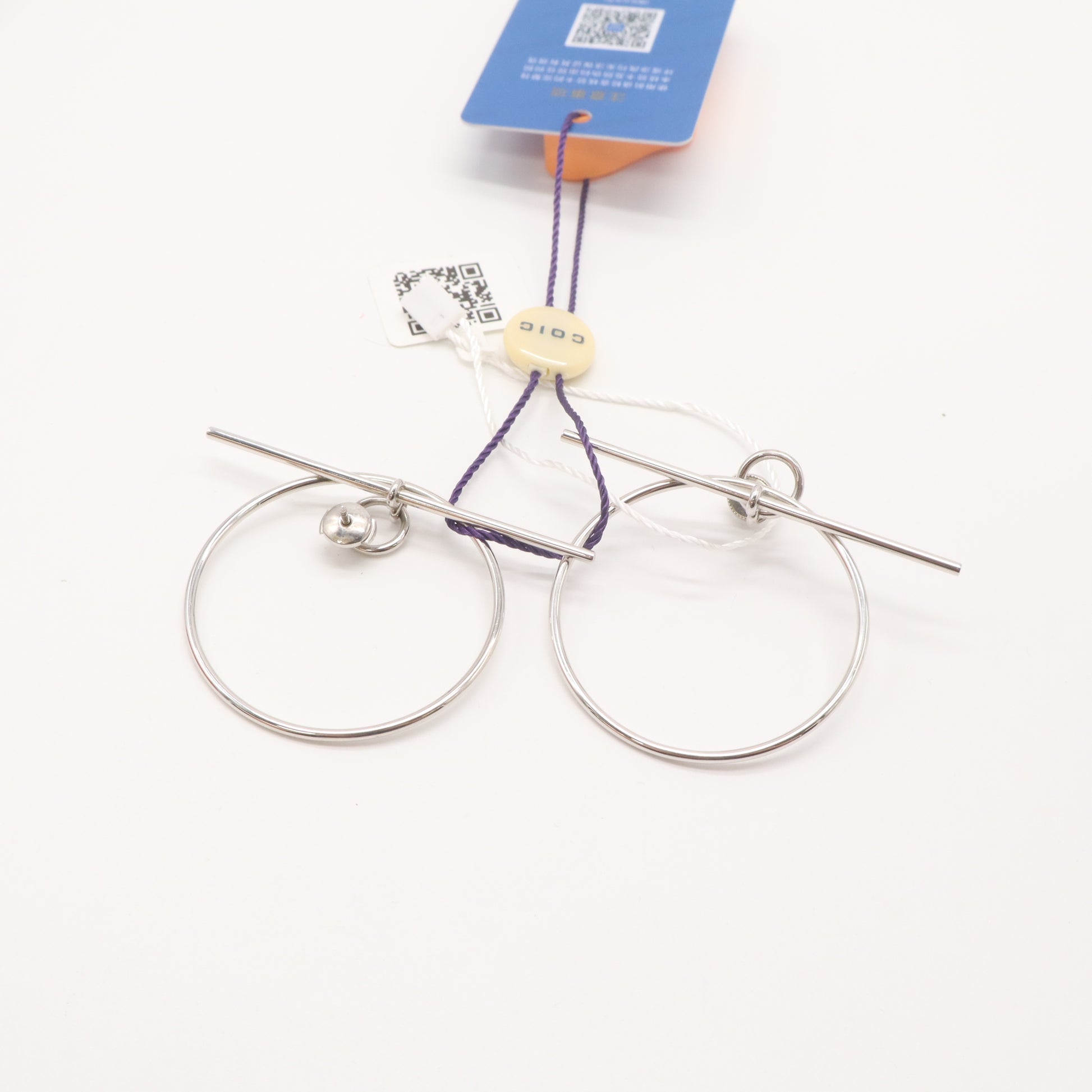 Hermes Loop TGM Earrings LDZ179