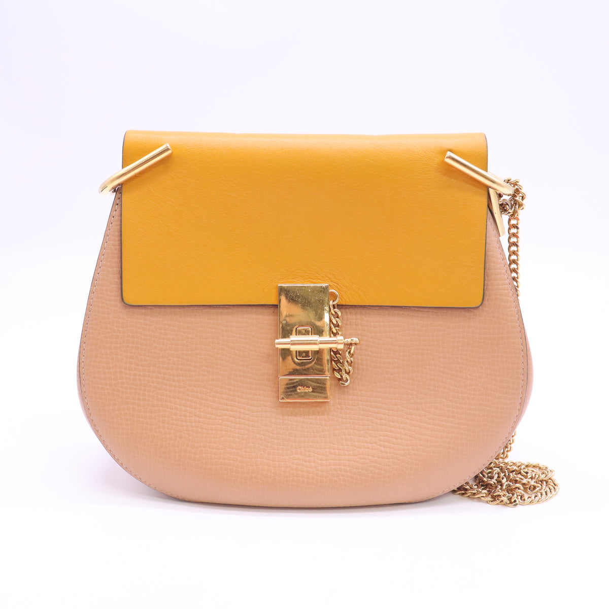 Chloé Bi-Color Small Drew Shoulder Bag B24453