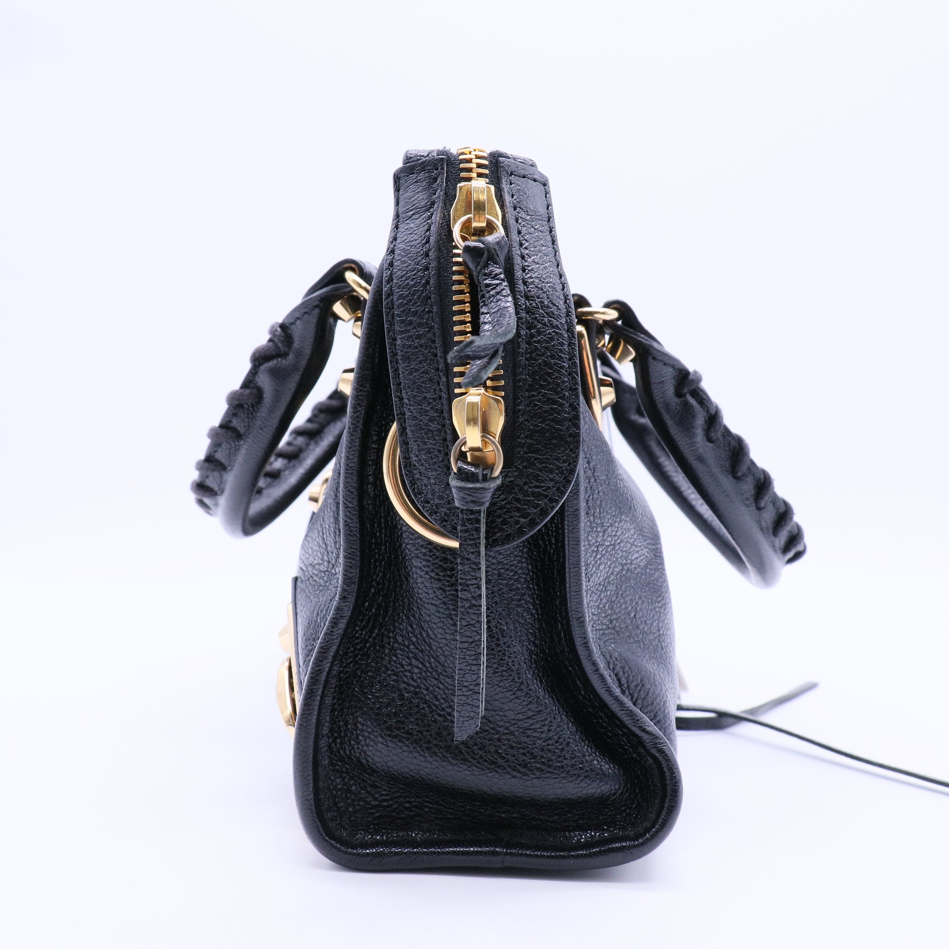 City Classic Studs Bag Leather Mini twins