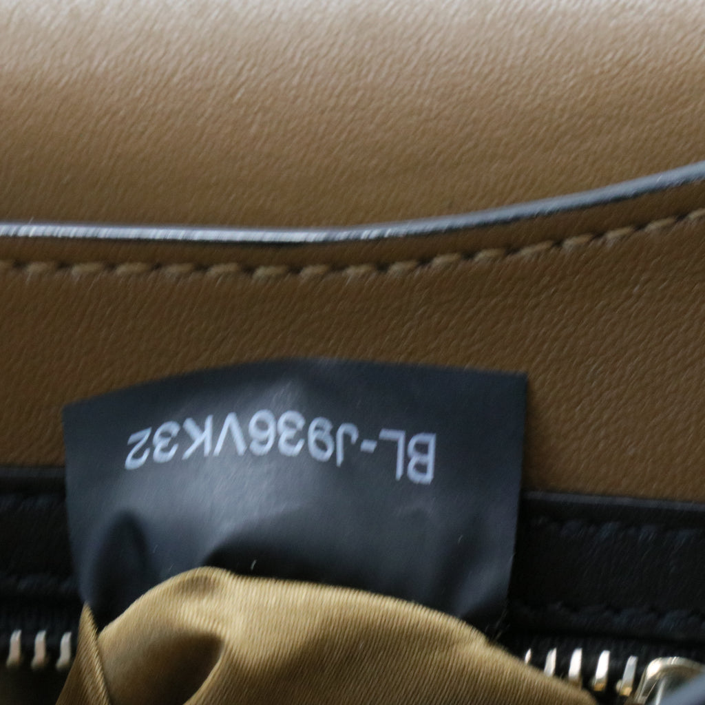 Vitello Medium Rockstud Flap Saddle Bag Nocciola for Gisel
