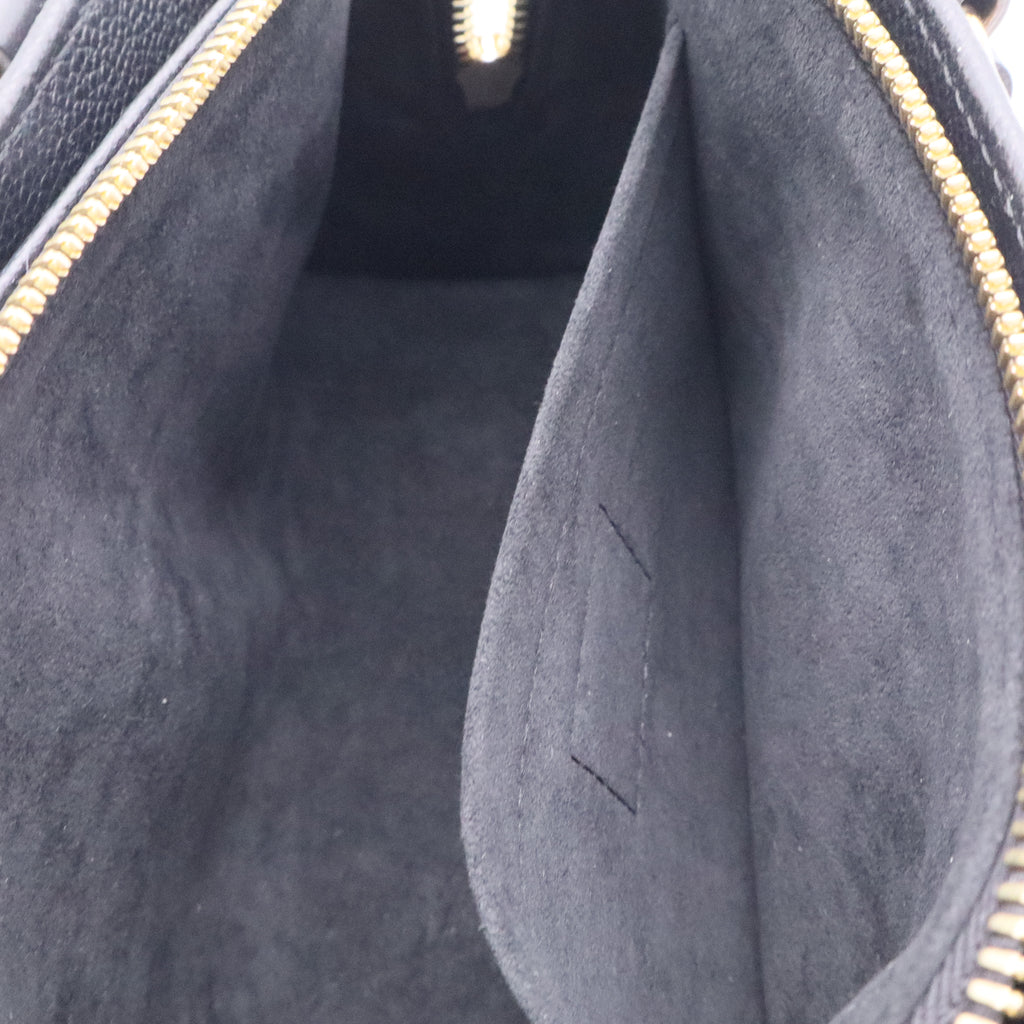 Louis Vuitton Black Monogram Giant Empreinte Leather East/West Onthego Bag twins LDJ3347