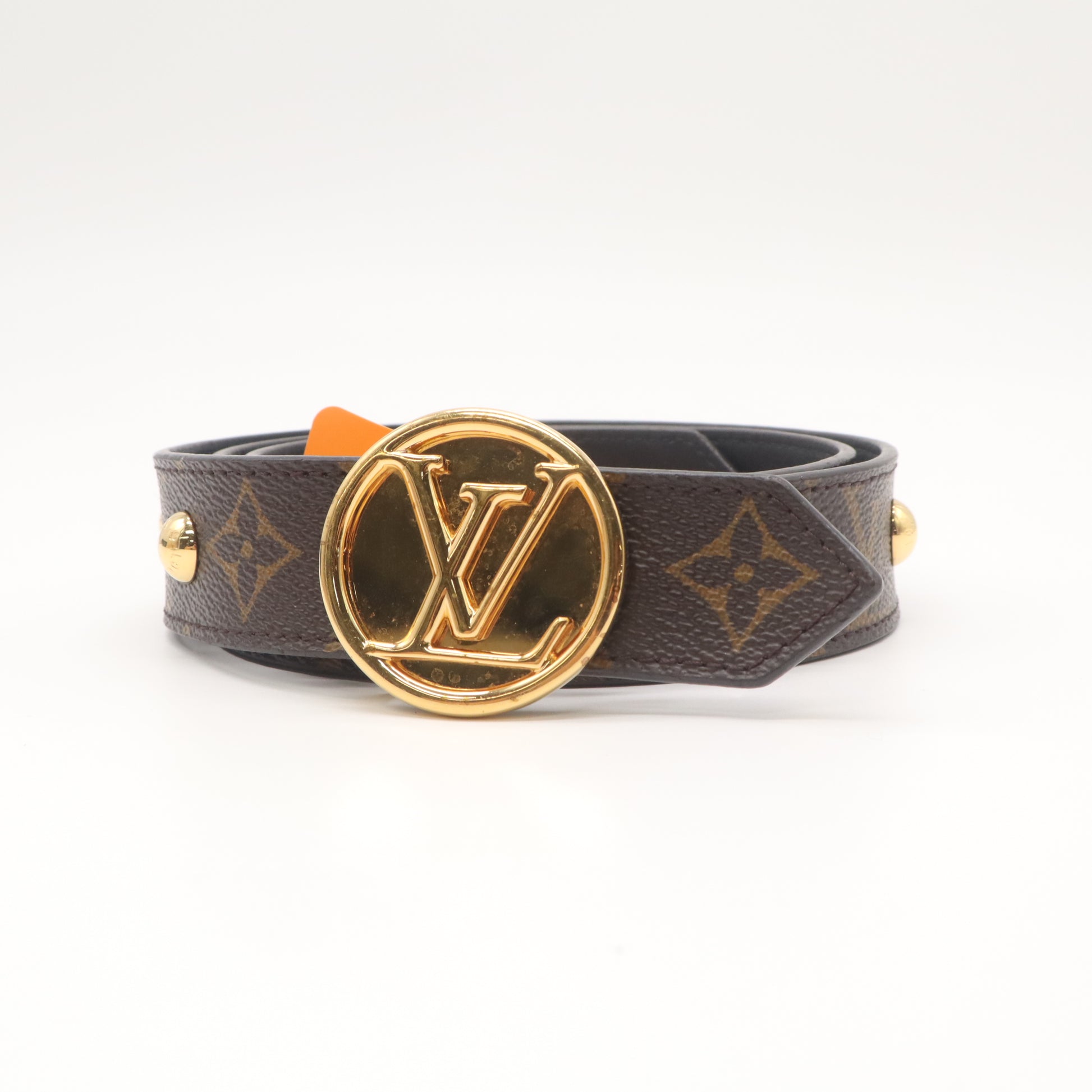 Louis Vuitton Monogram LV Circle Reversible Belt LDZ168