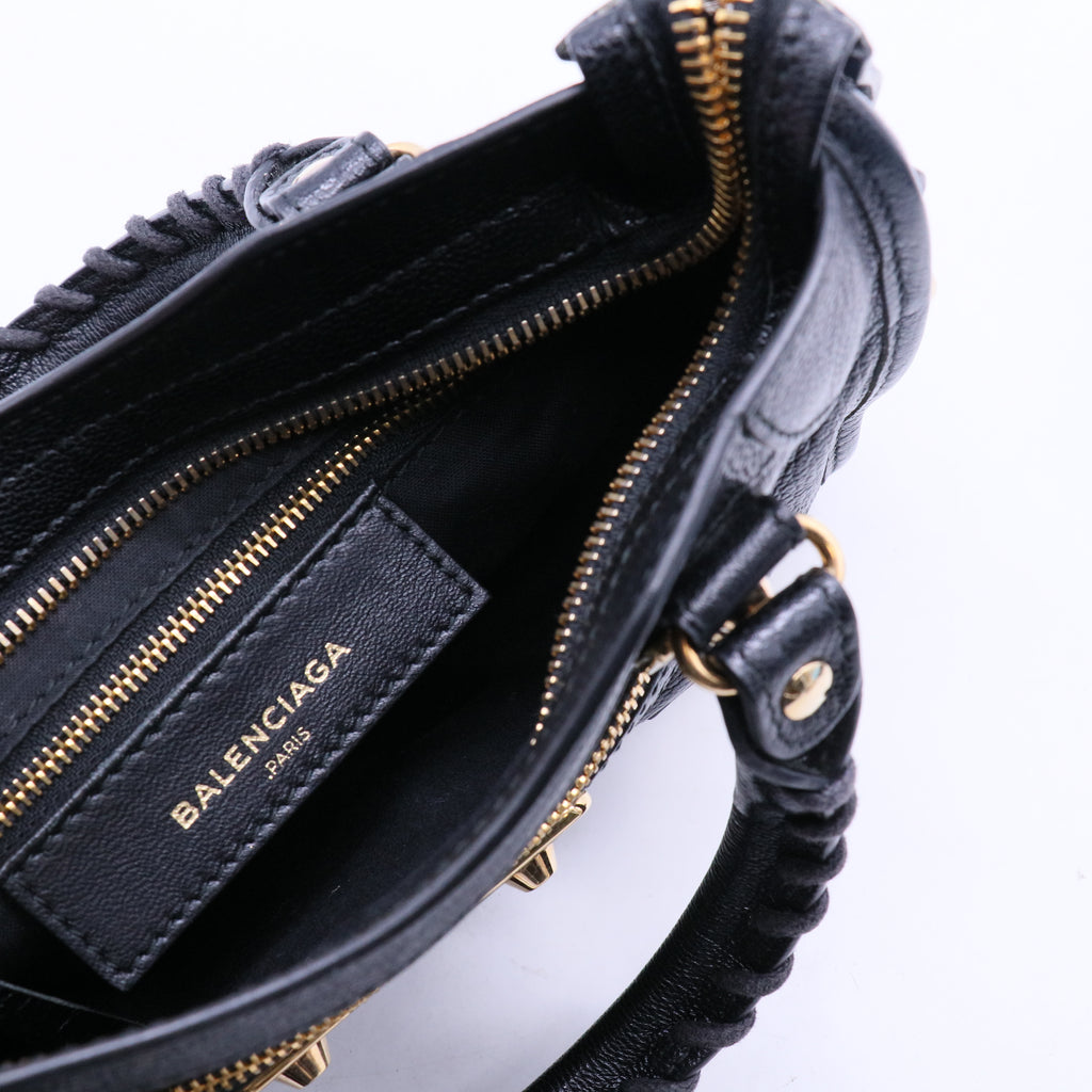 City Classic Studs Bag Leather Mini twins