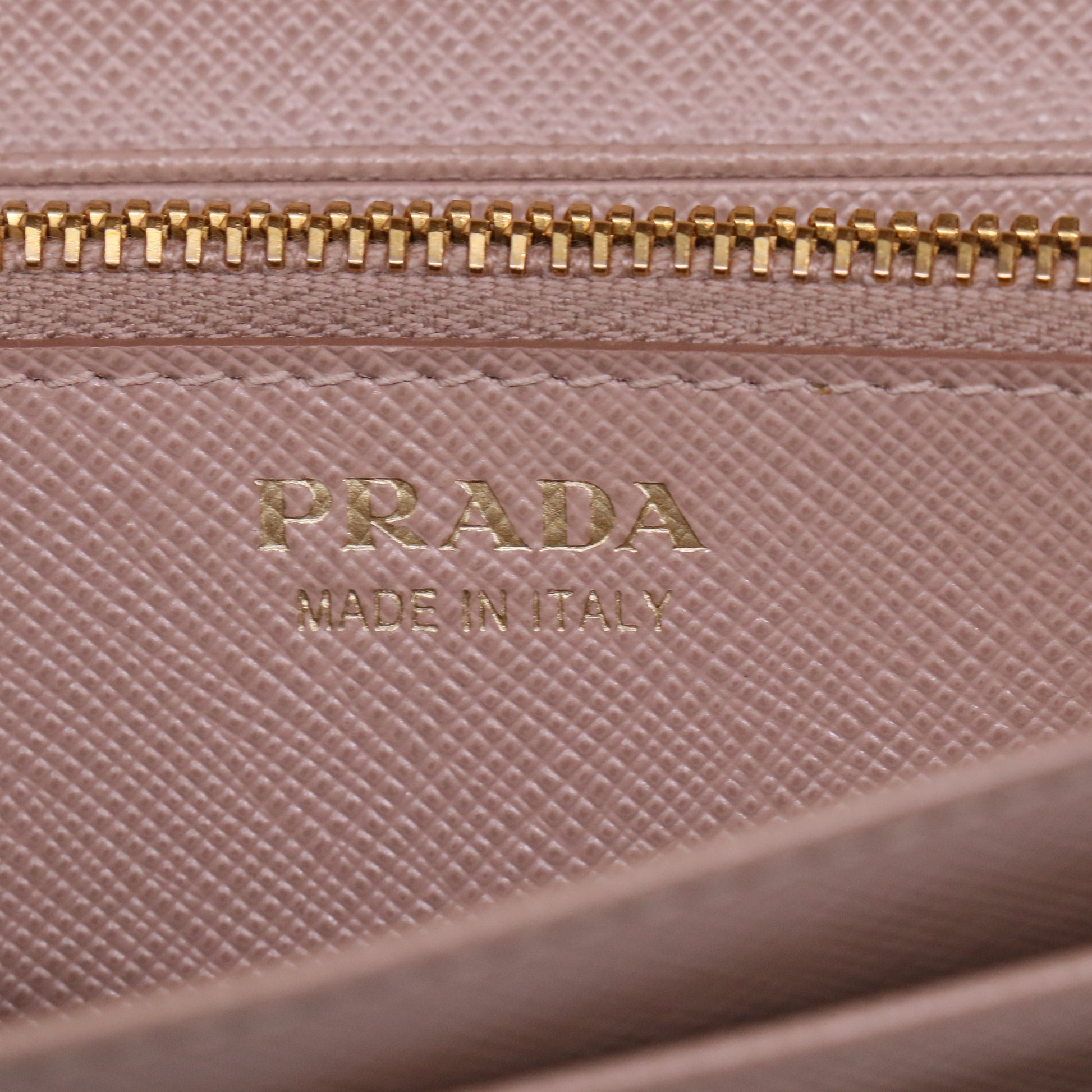 Prada Large Saffiano Leather Wallet with Pass Case W21246