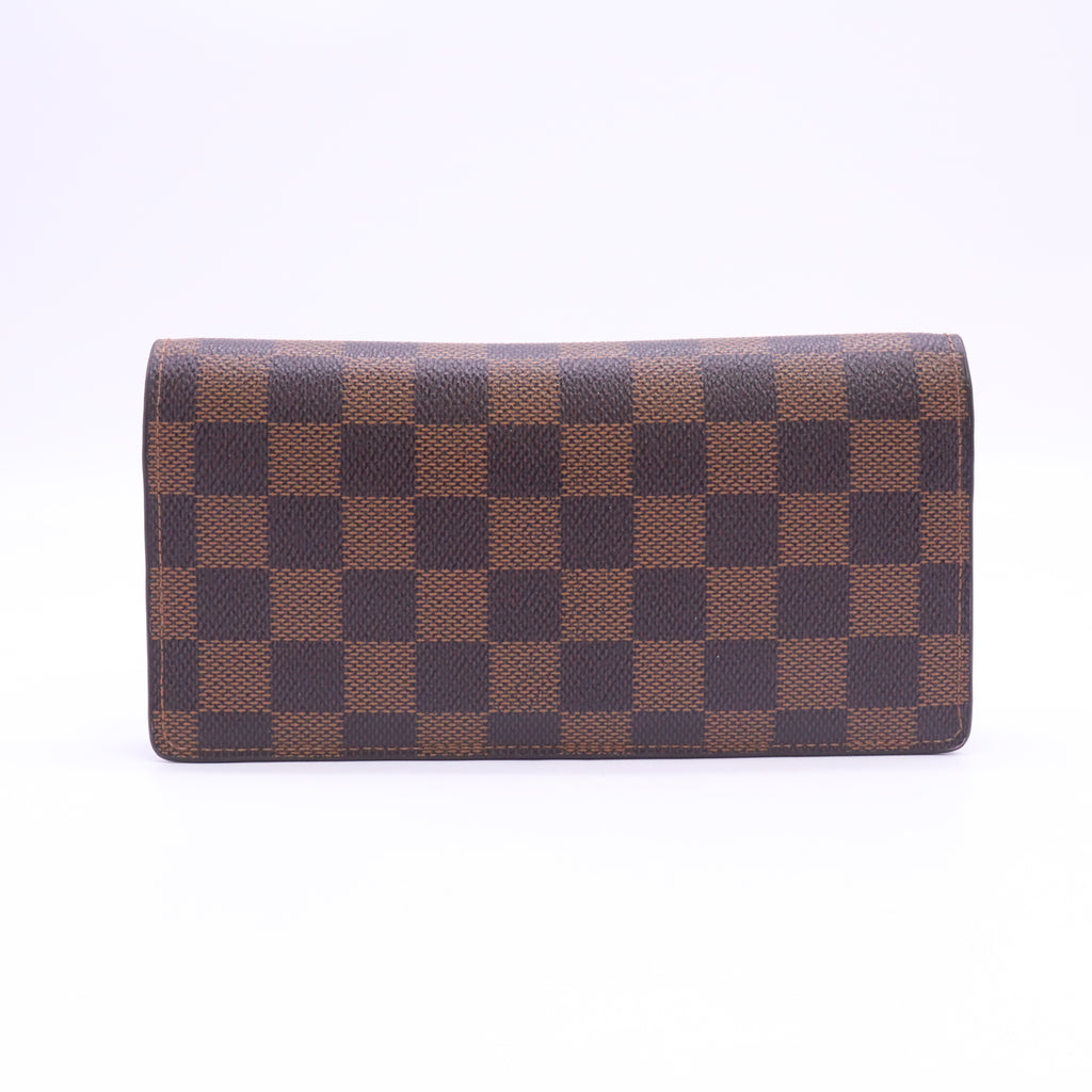 Damier Ebene Josephine Wallet Red W23428