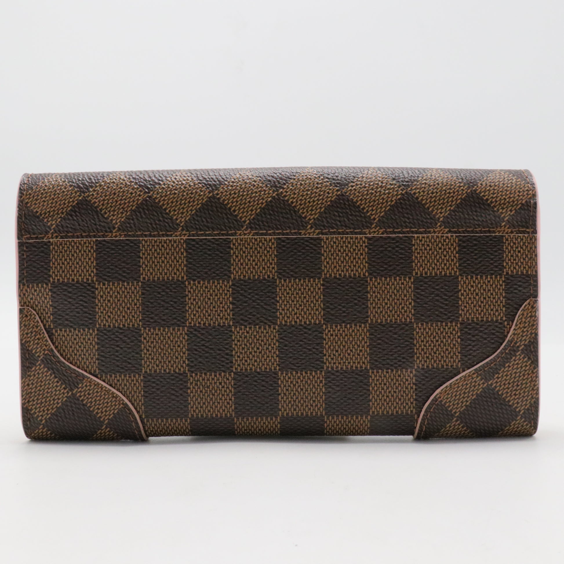 Emilie Wallet in Damier Ebene Canvas