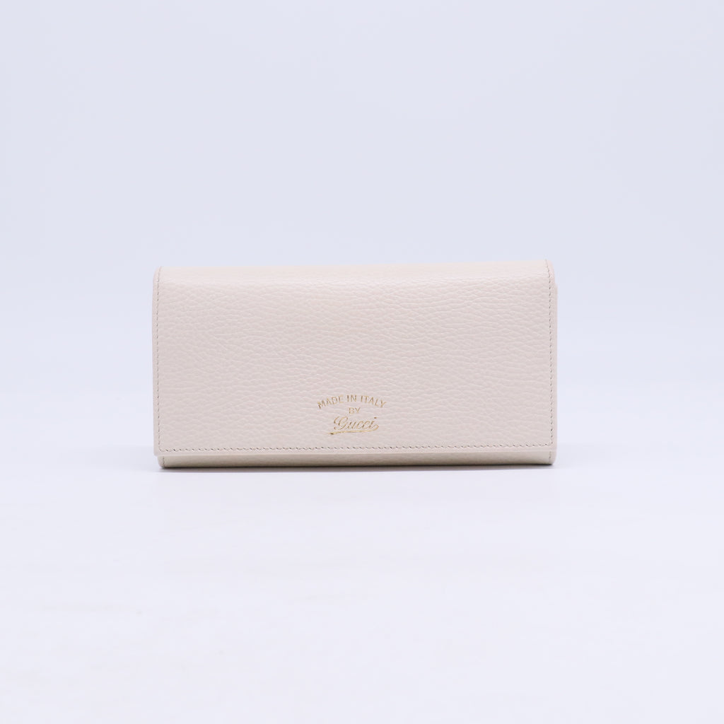 Gucci Swing Leather Continental Wallet W21245