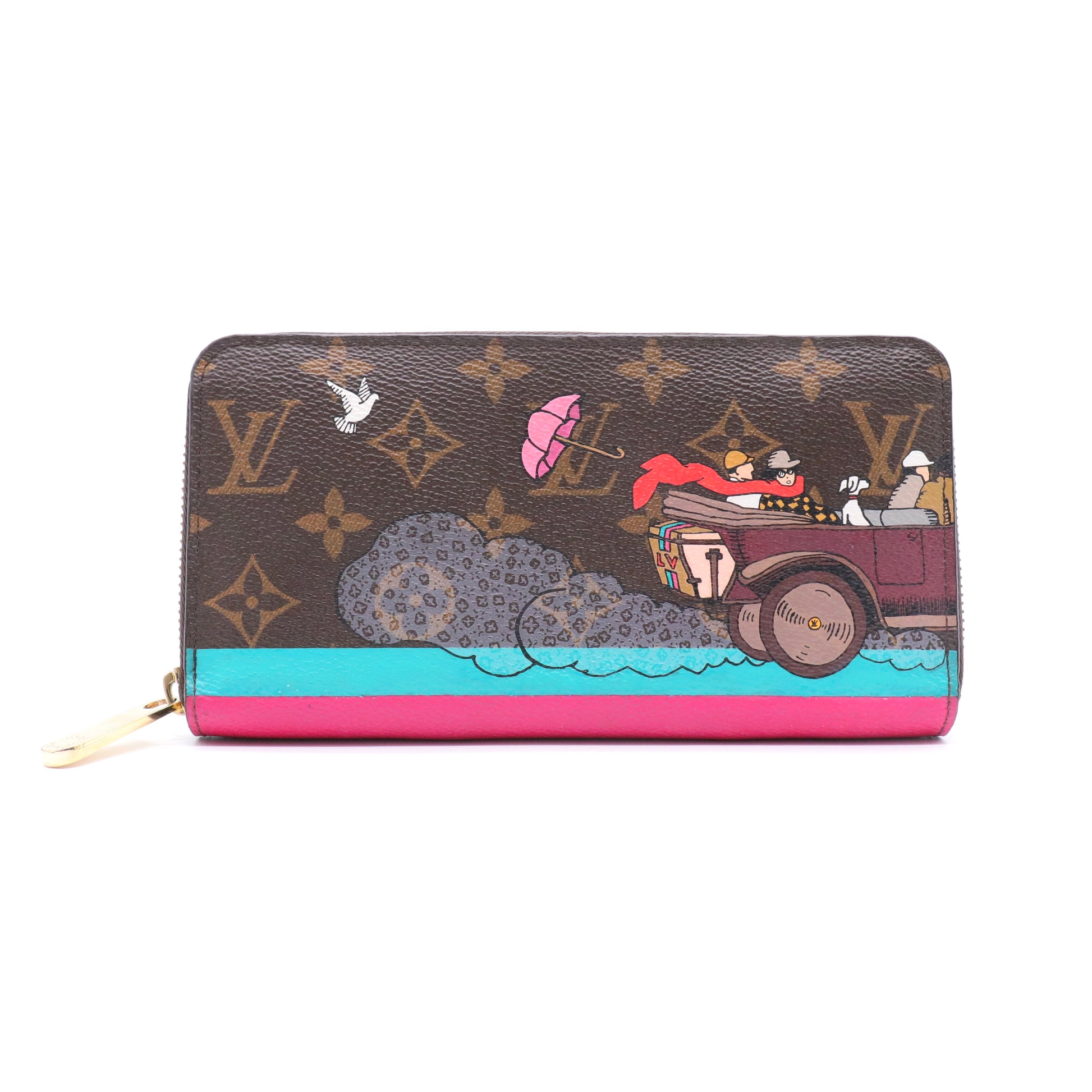LV Monogram Zippy Wallet