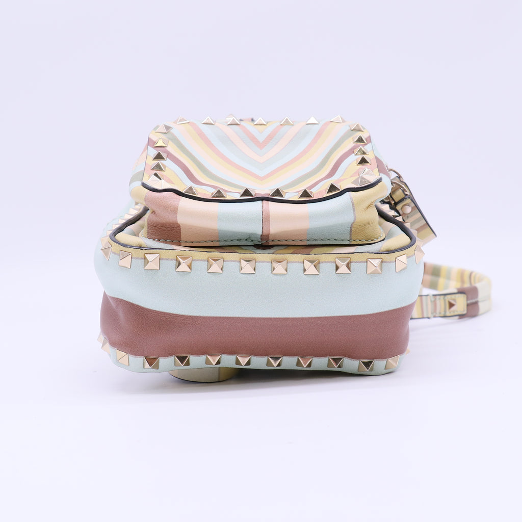 Valentino Garavani Native Couture 1975 Rockstud Mini Backpack B22653