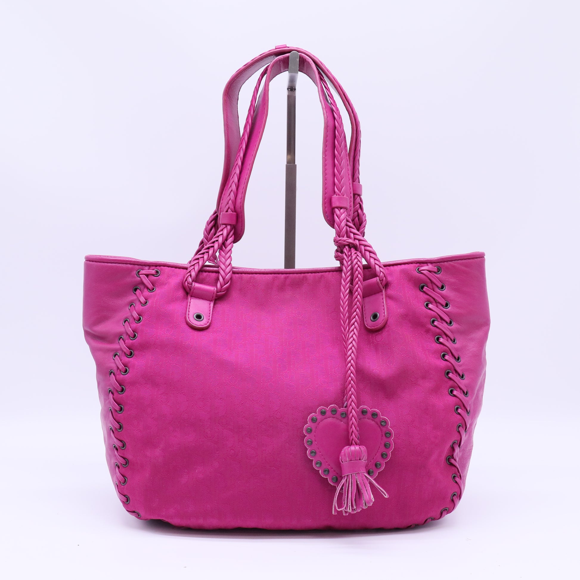 Christian Dior Diorissimo Lovely Heart Tote Bag B20790