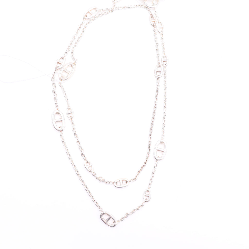 Chaine D'Ancre Farandole Pendant Necklace Sterling Silver 79cm twins LDJ2561