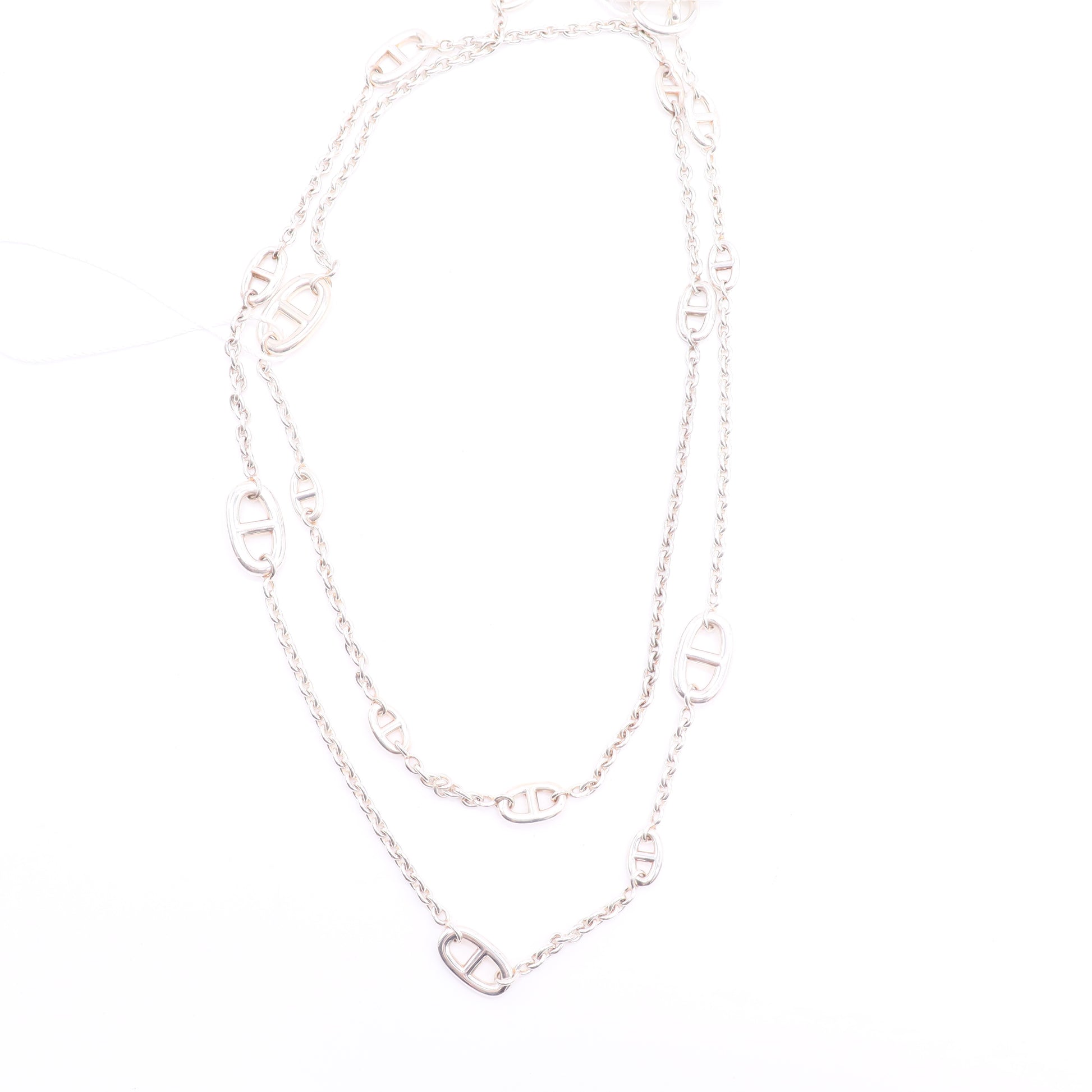 Chaine D'Ancre Farandole Pendant Necklace Sterling Silver 79cm twins LDJ2561