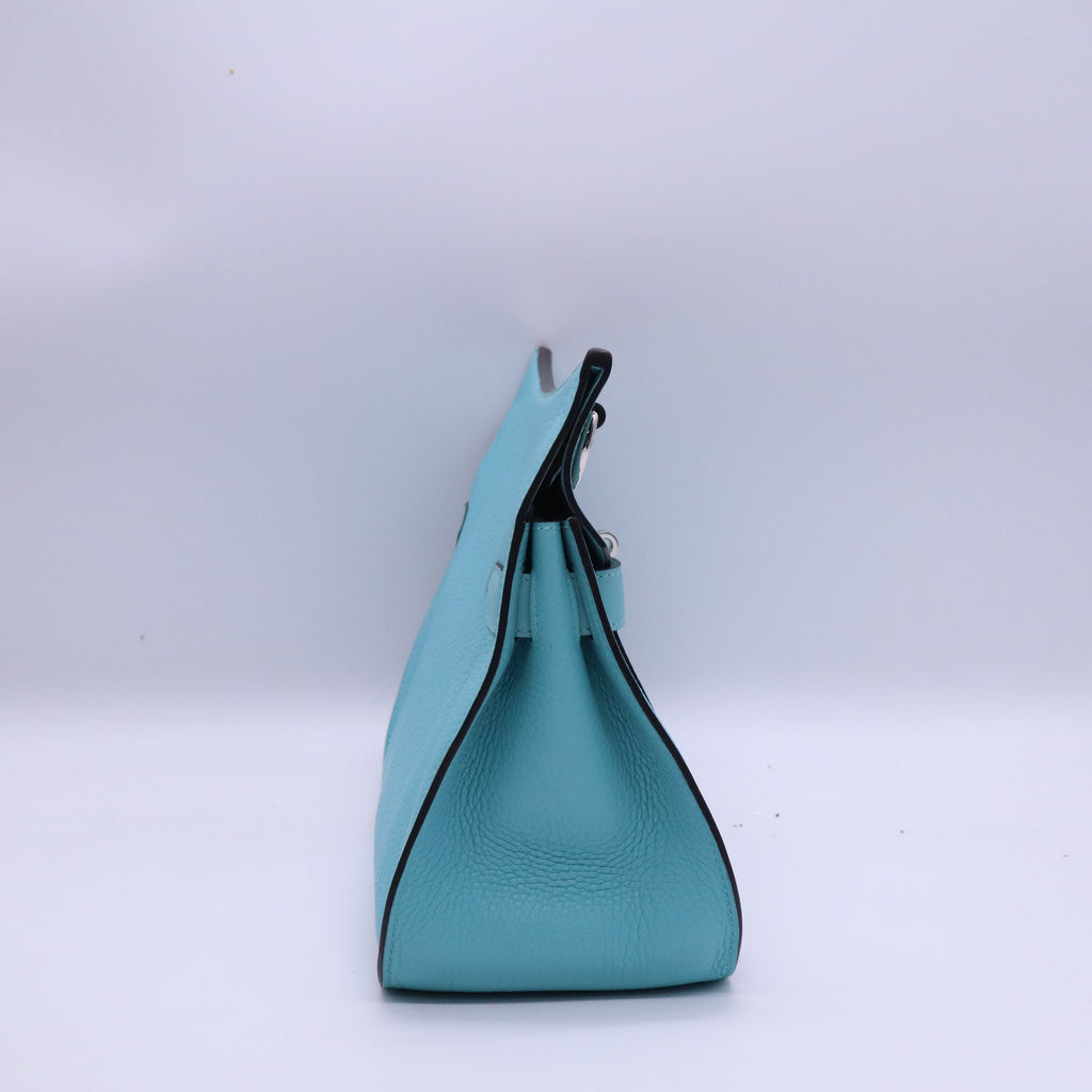 Hermes Swift Jypsiere 28 Bleu Saint B21647