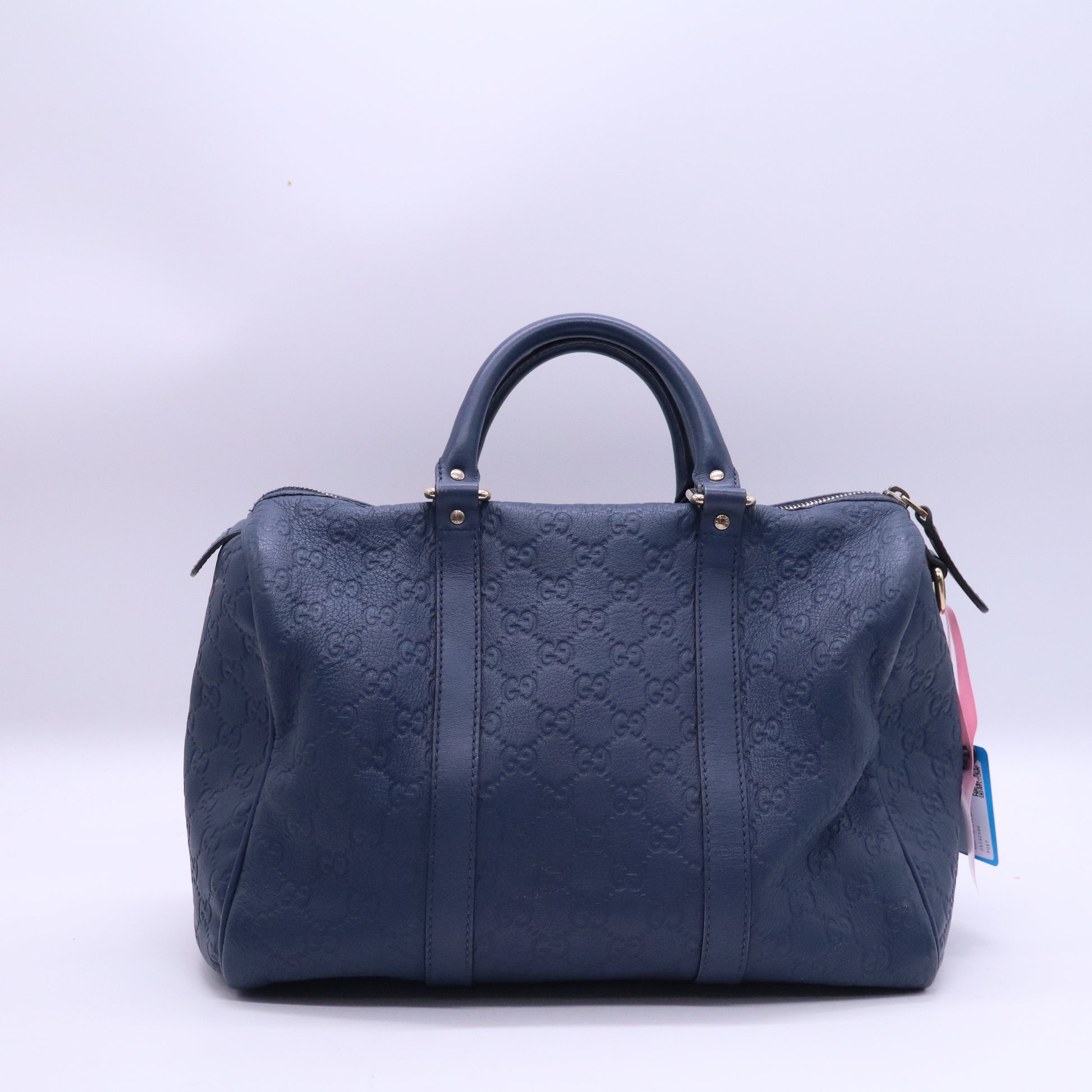 Gucci Guccissima Medium Joy Boston Blue Twins LDJ3883
