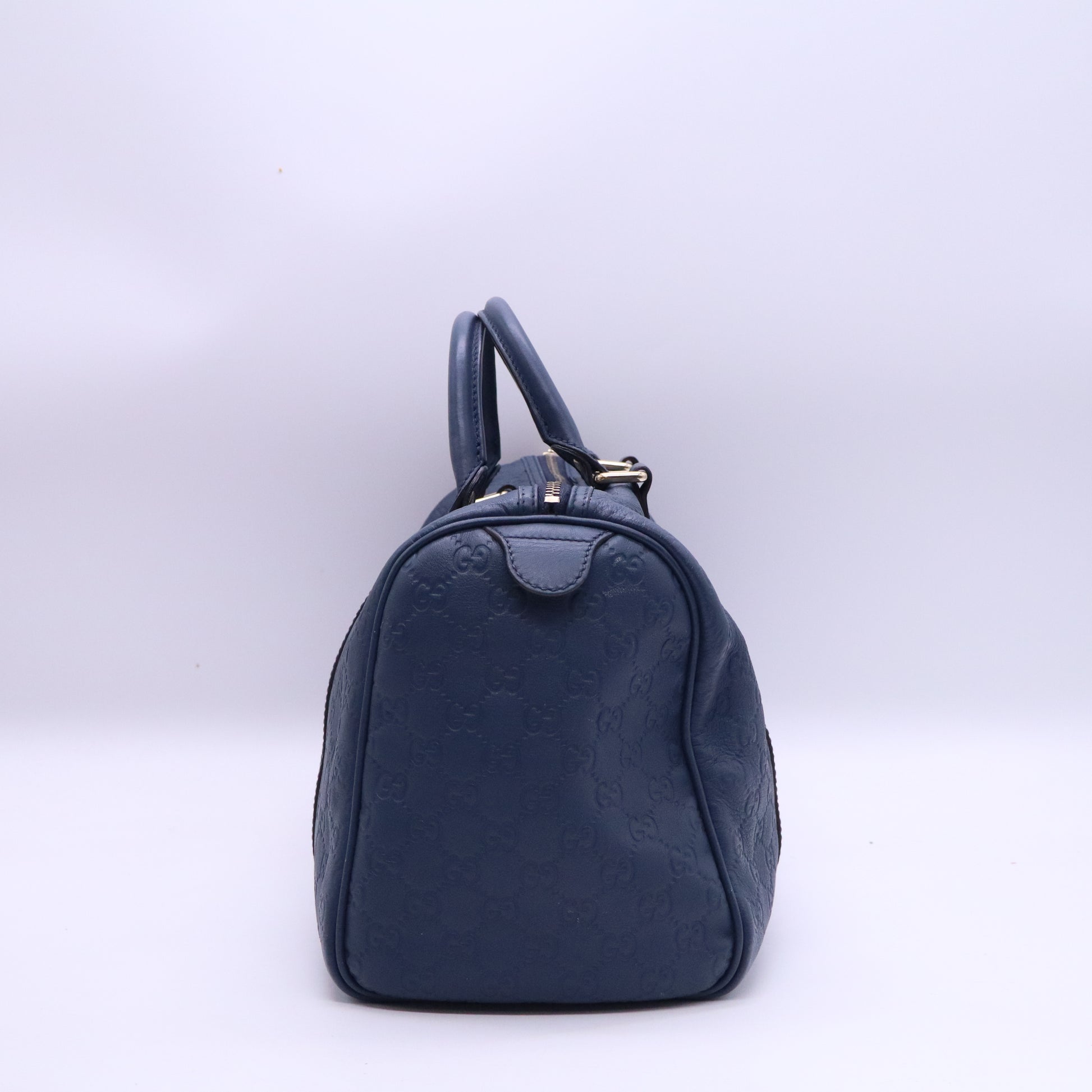 Gucci Guccissima Medium Joy Boston Blue Twins LDJ3883