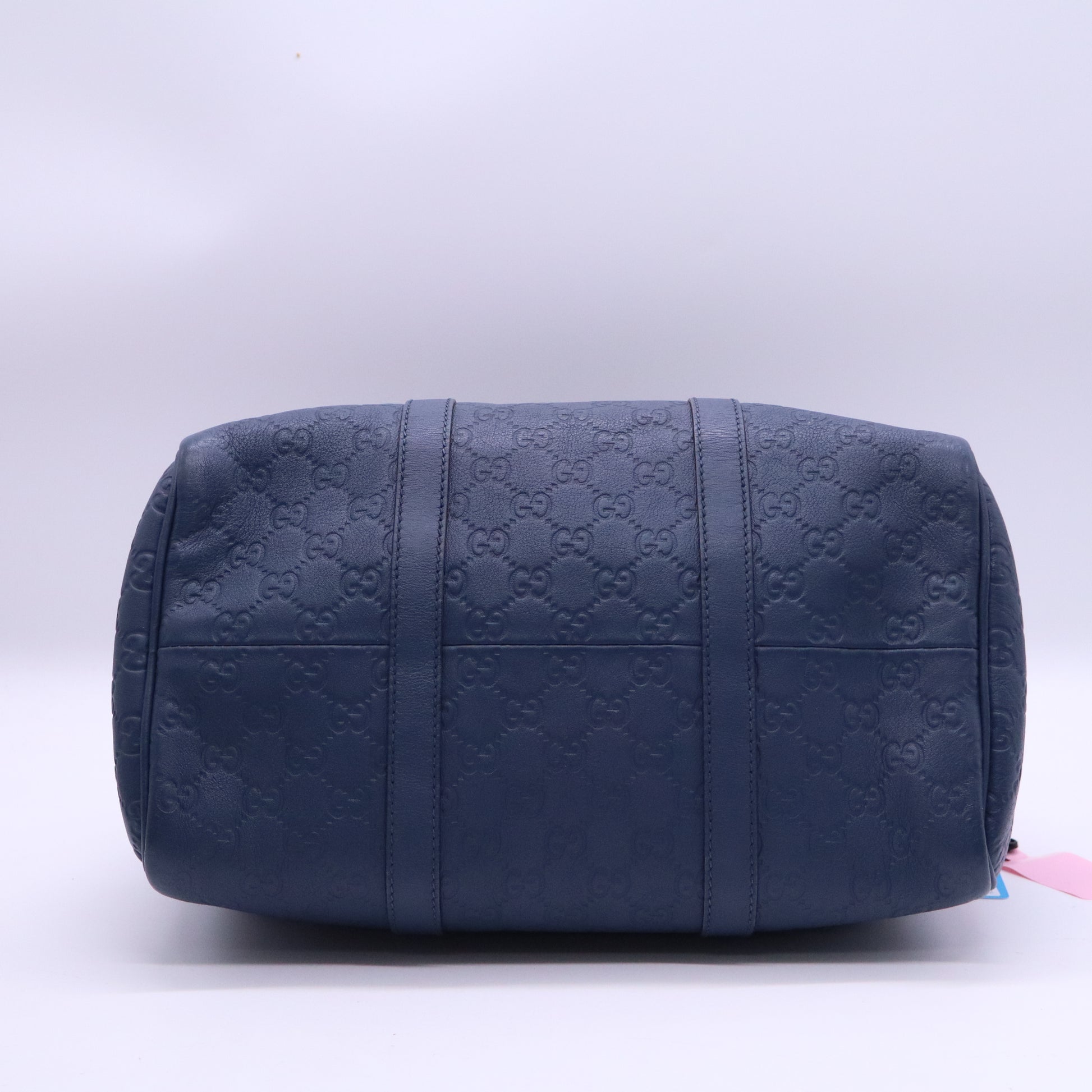 Gucci Guccissima Medium Joy Boston Blue Twins LDJ3883