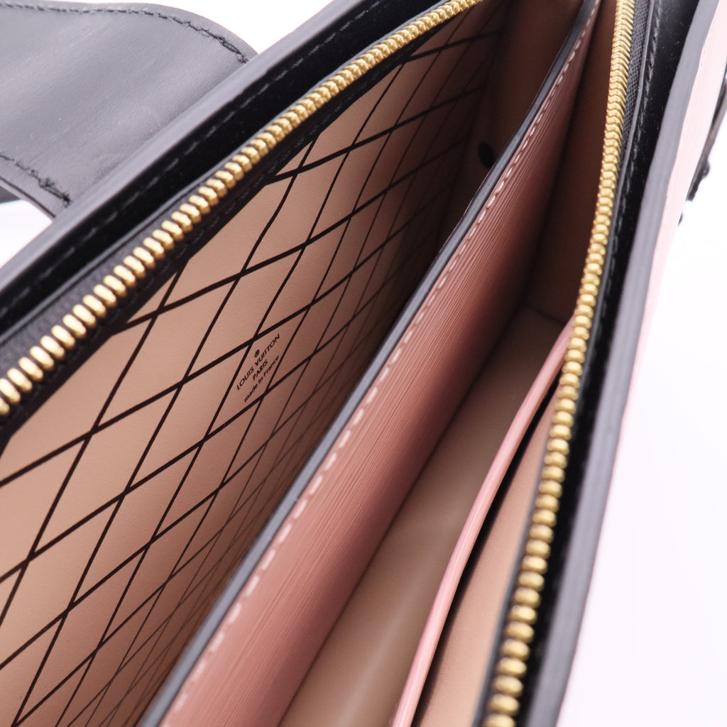 Limited Edition Trunk Clutch Epi Leather Twins