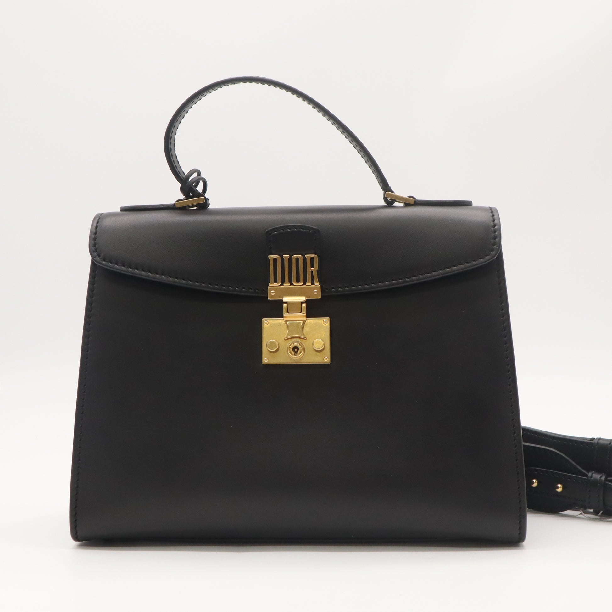Dioraddict Top Handle Bag Leather Medium Twins B22876