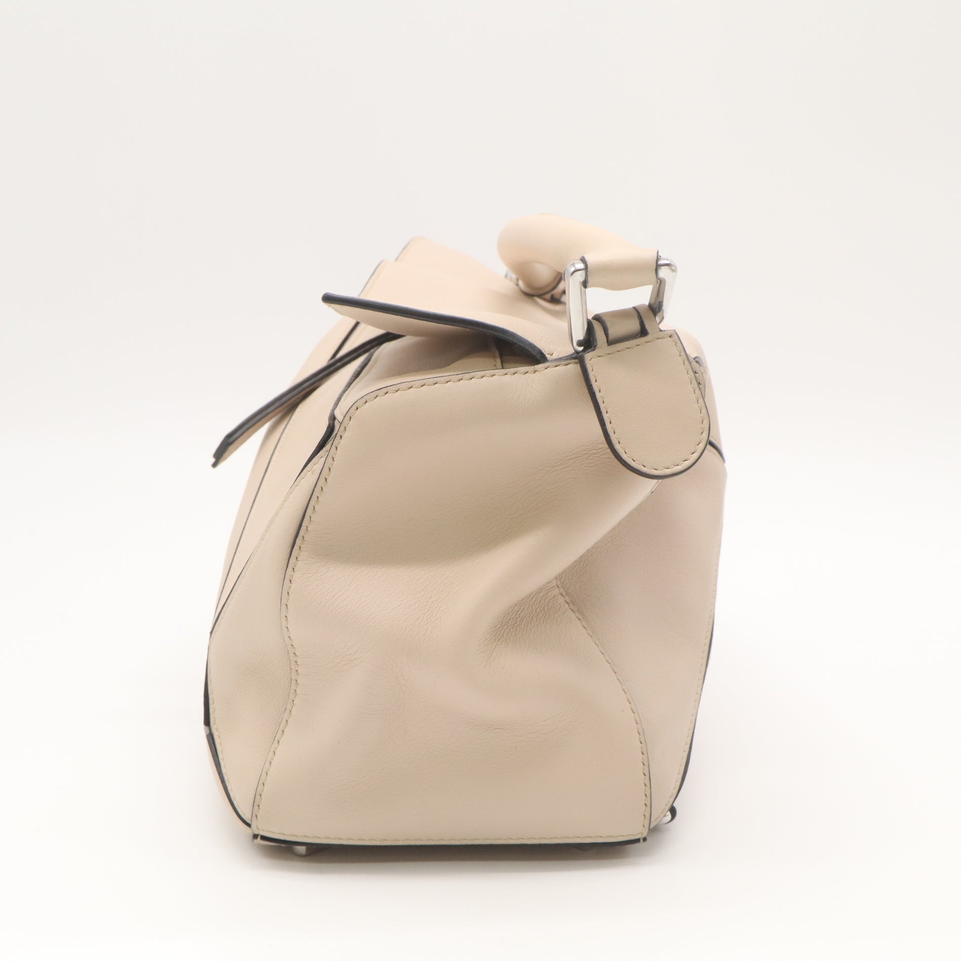 Calfskin Puzzle Handbag Twins B22783