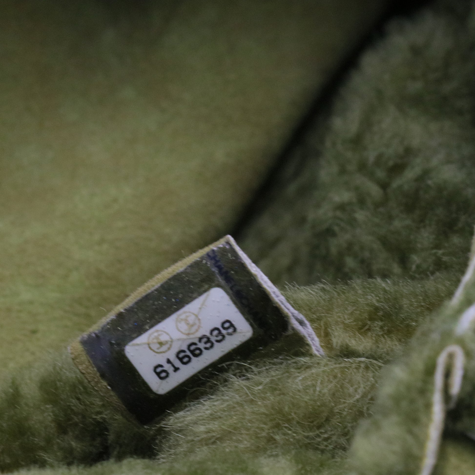 CC Logo Shoulder Bag Shearling and Suede Small