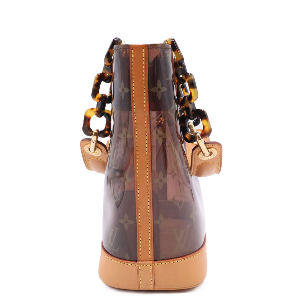 Sac Ambre Handbag Monogram Vinyl PM Twins