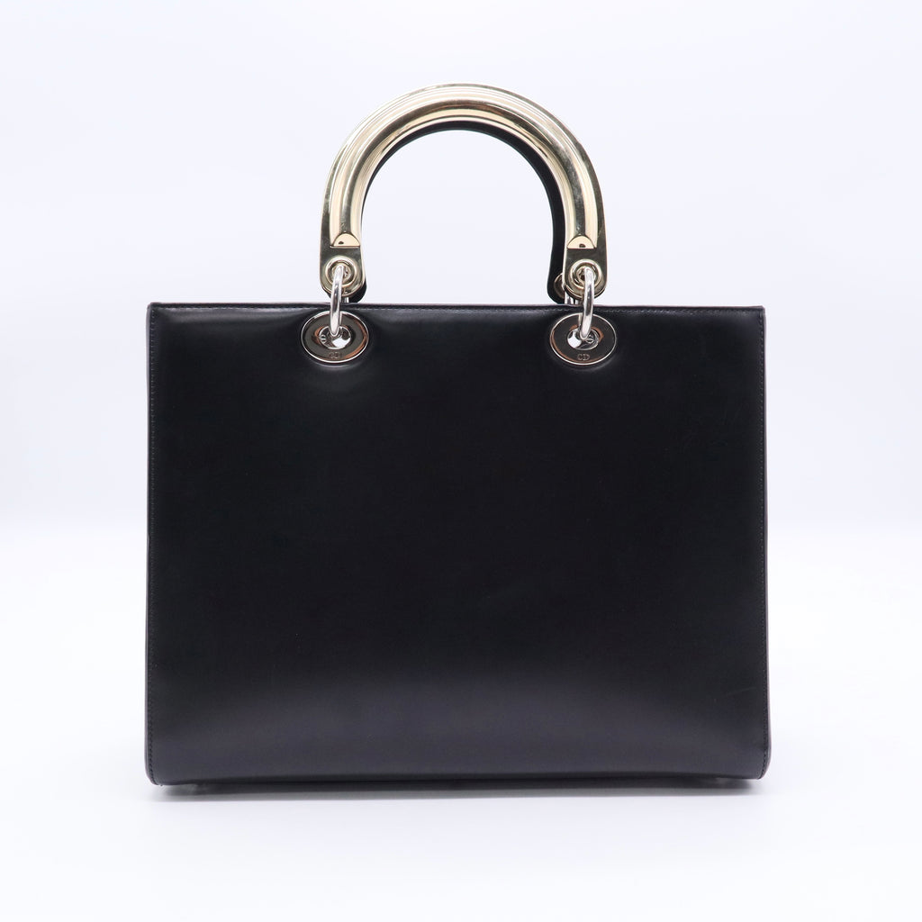 Lady Dior Bag Patch Embellished Leather Large TWINS B20085