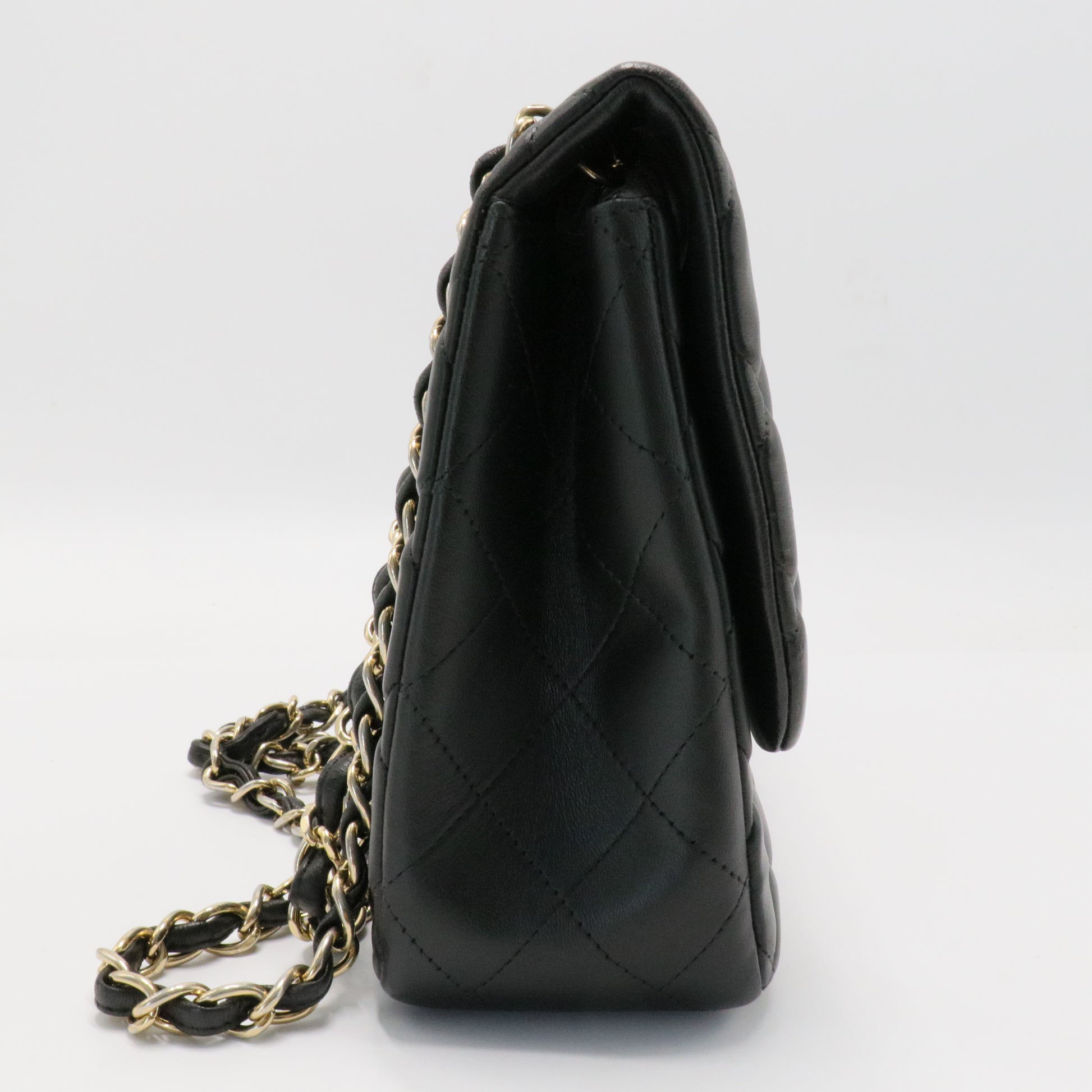 Classic Double Flap Bag Quilted Lambskin Jumbo