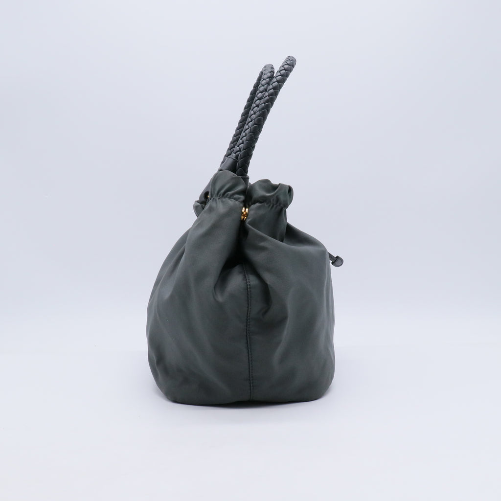 Prada  Tessuto Braided Handle Bag B21483