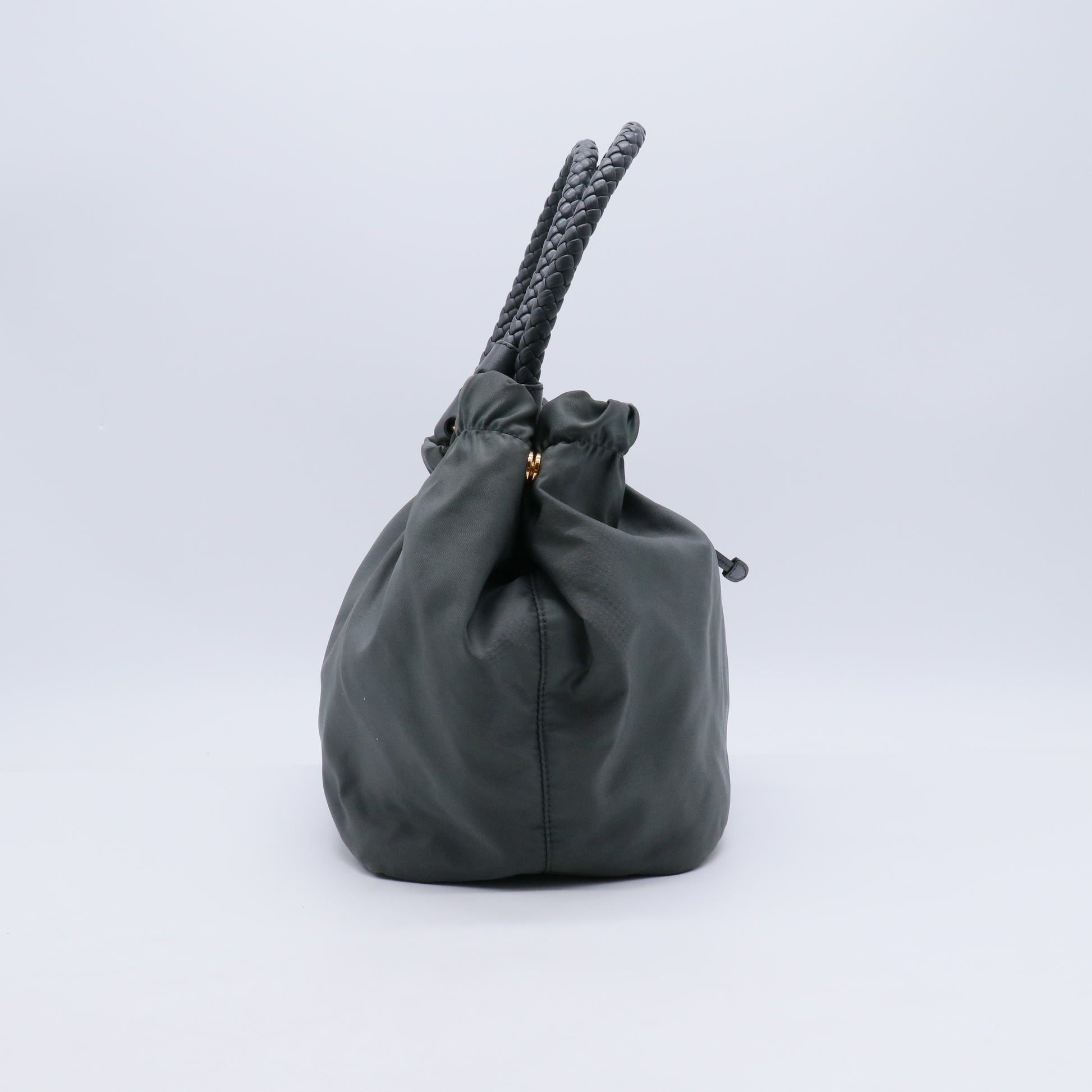 Prada  Tessuto Braided Handle Bag B21483