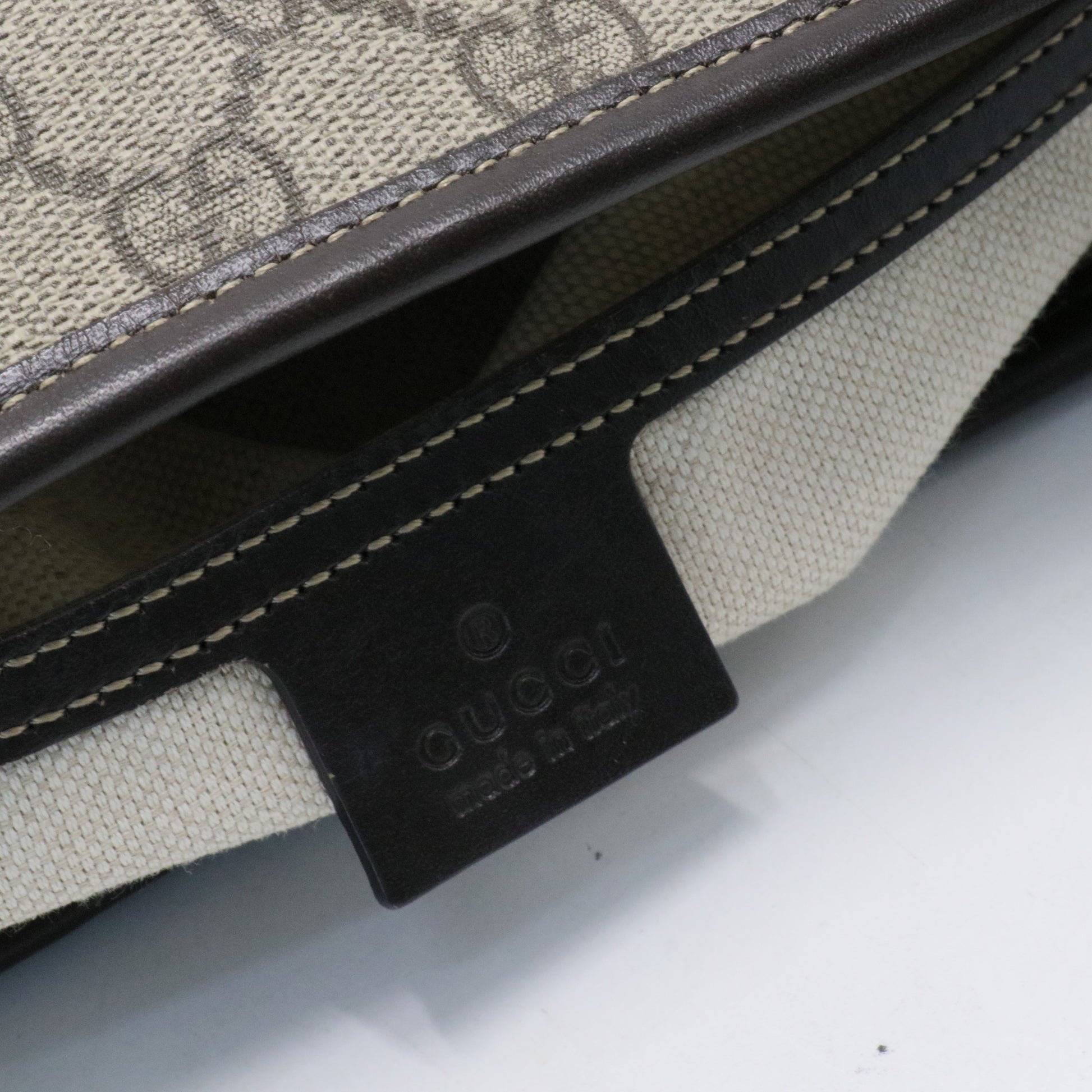 Brown Gucci Medium GG Supreme Joy Tote