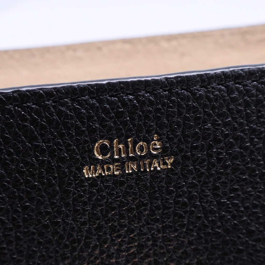 Grained Lambskin Mini Drew Shoulder Bag Black B20635