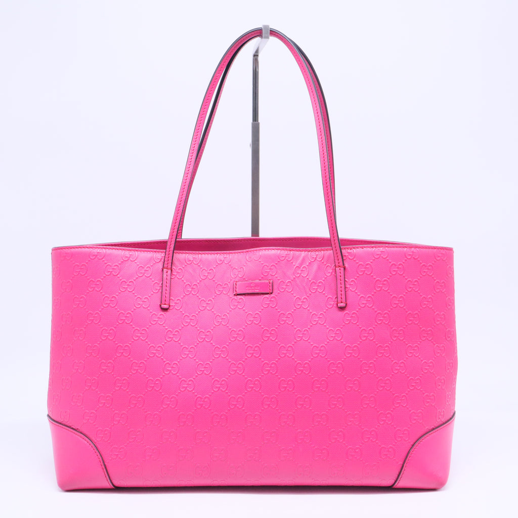 guccissima bright hilary lux tote bag
