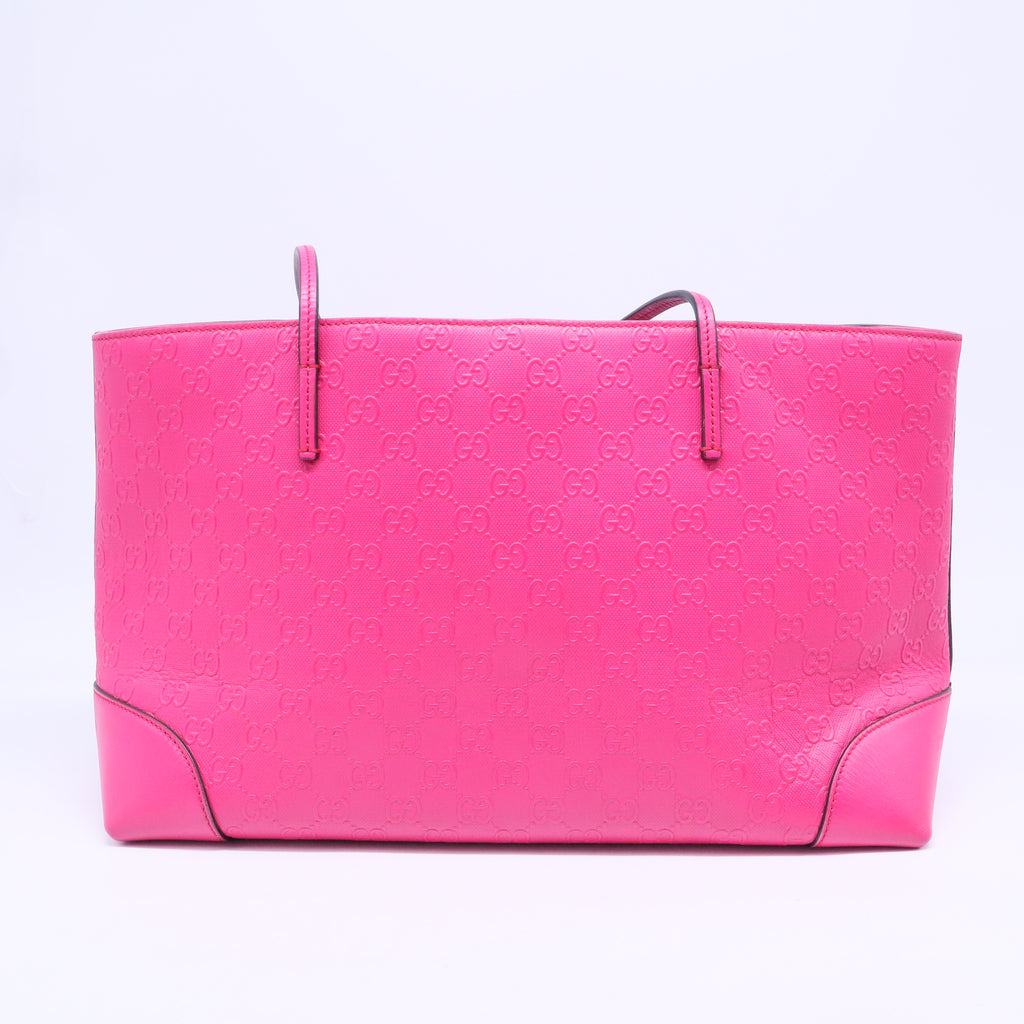 guccissima bright hilary lux tote bag