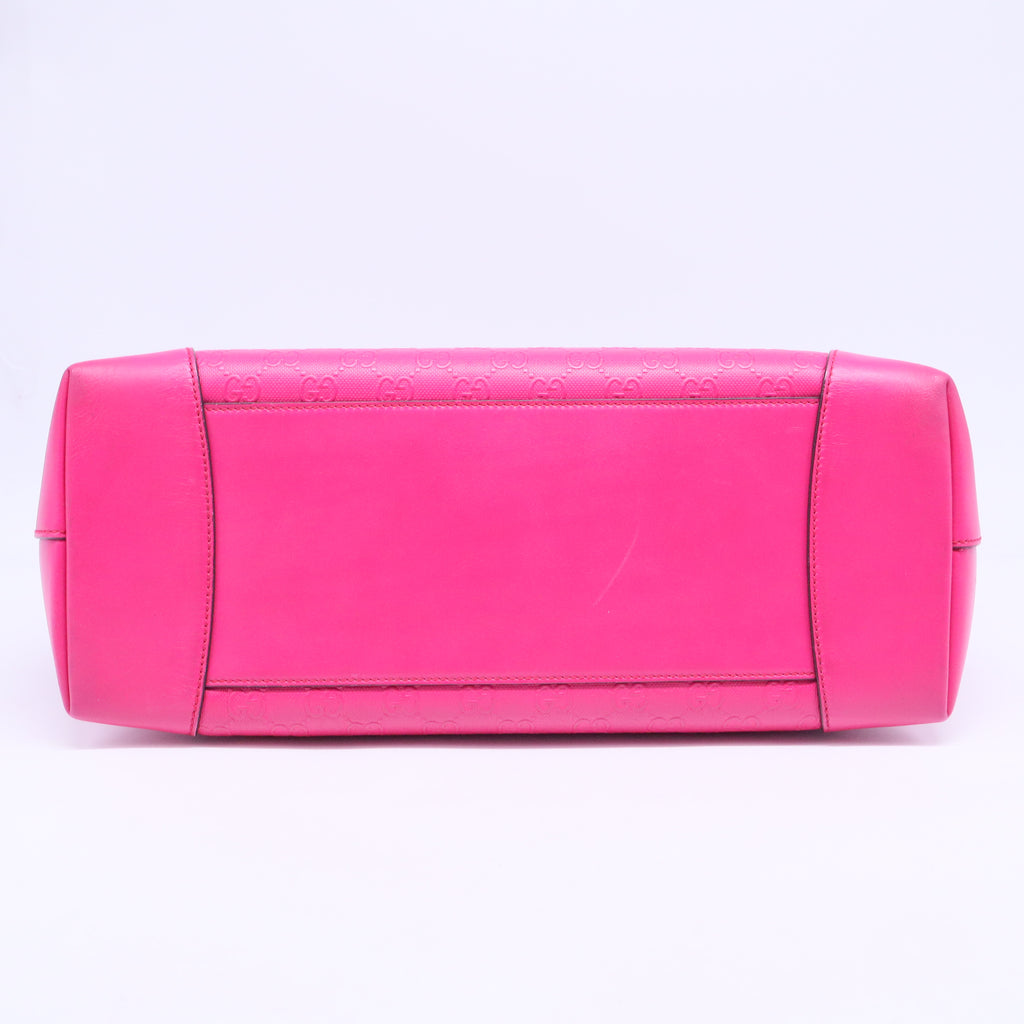 guccissima bright hilary lux tote bag