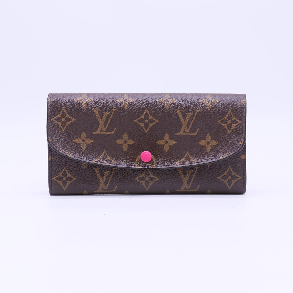 Monogram Emilie Wallet Fuchsia W22135