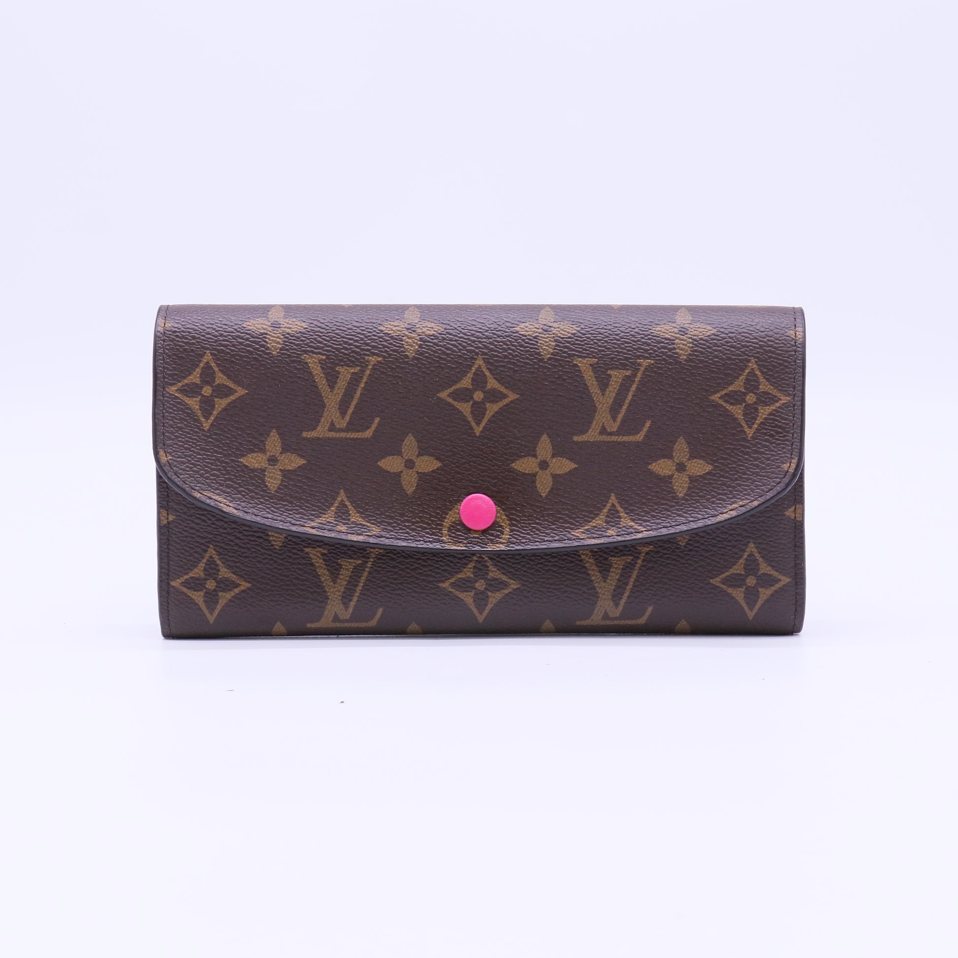 Monogram Emilie Wallet Fuchsia W22135