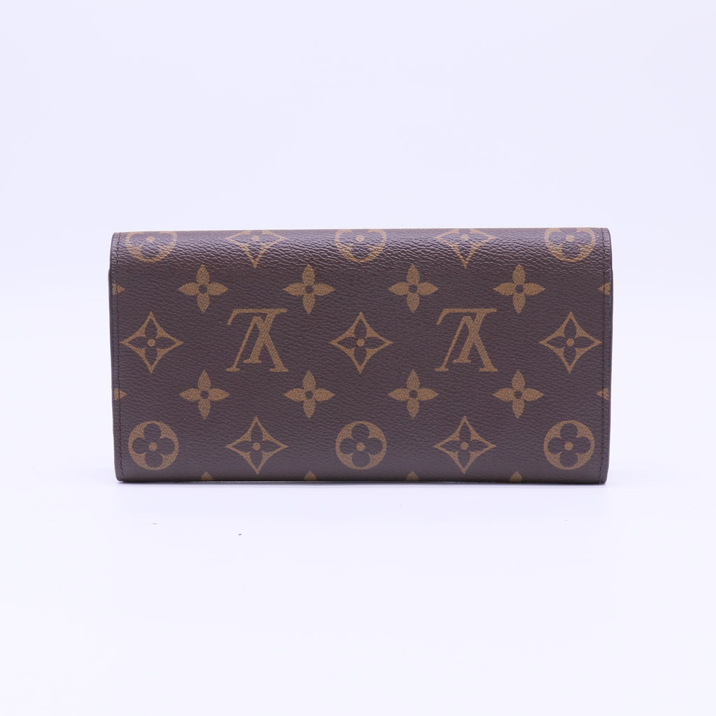 Monogram Emilie Wallet Fuchsia W22135