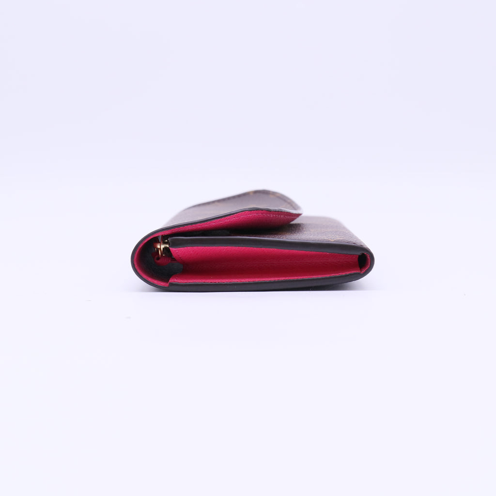 Monogram Emilie Wallet Fuchsia W22135