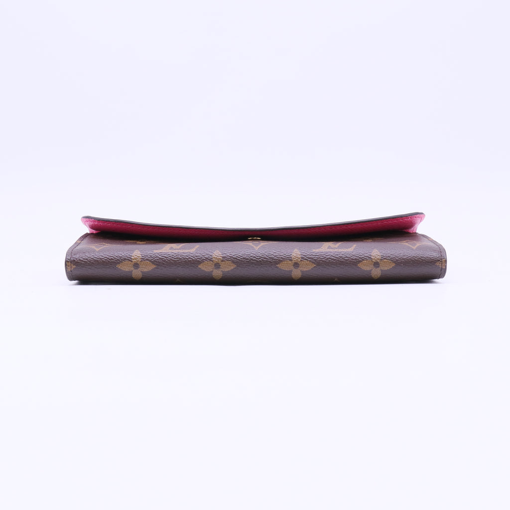 Monogram Emilie Wallet Fuchsia W22135