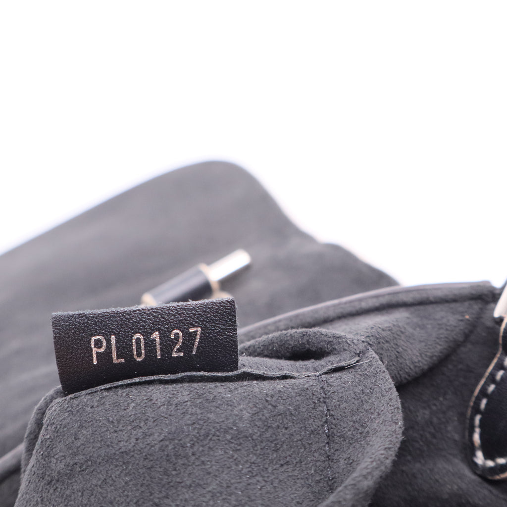 Chain It Handbag Monogram Canvas with Leather PM