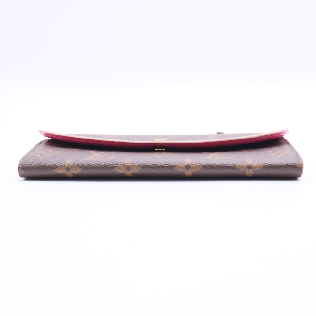 Emilie Wallet Limited Edition Bloom Flower Monogram Canvas twins LDJ2467