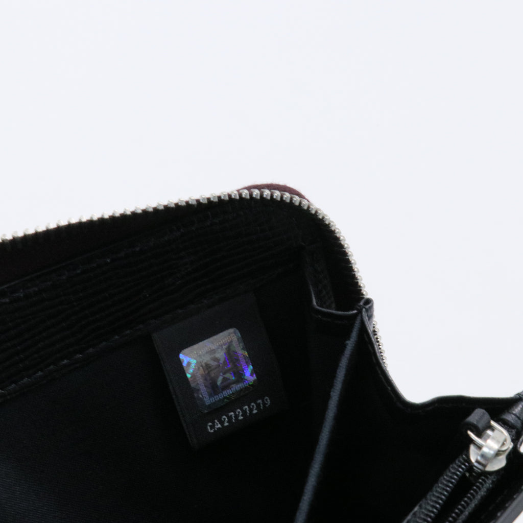 Zucchino FF Canvas Zip-Around Wallet in Brown